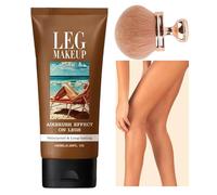 Maquillaje Corrector Y Cuerpo | 100 Ml De Crema Impermeable Para Piernas Y Cubierta Corporal | Fundación De Cicatrices Largas Para La Escuela, Eventos Al Aire Libre, Viajes Y L