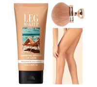 Maquillaje Corrector Y Cuerpo | 100 Ml De Crema Impermeable Para Piernas Y Cubierta Corporal | Fundación De Cicatrices Largas Para La Escuela, Eventos Al Aire Libre, Viajes Y L