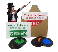 Maquillaje de engaño de color, maquillaje para predecir el color | Maquillaje reutilizable para predecir el color, maquillaje interactivo - Illusions Mentalism Props Trucos para principiantes