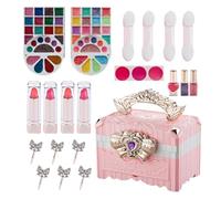 Maquillaje de Juego para niños - Lavable Imaginativo Realista | Juego de Princesas para niñas, Juguetes de simulación de Maquillaje | para Vanity Dress Up Educación Entretenimiento Cosplay Navi