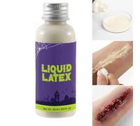 Maquillaje De Latex Liquido, Látex de 50ml para Heridas Falsas, Material para Crear Heridas Falsas para Estudiantes de Maquillaje Modelos de Fotografía y Artistas de Teatro