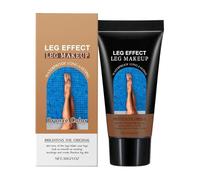 Maquillaje de piernas resistente al agua: base de cobertura corporal para un acabado impecable de la piel, fórmula resistente a la portabilidad con efecto hidratante, crema corrector de tatuaje