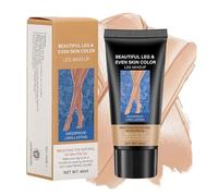 Maquillaje de piernas resistente al agua sin transferencia, corrector de maquillaje, resistente al agua, crema protectora para varices, cobertura duradera, cobertura de tatuaje, tono de piel uniforme