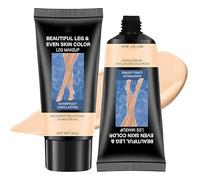 Maquillaje de piernas resistente al agua sin transferencia, maquillaje corporal resistente al agua, maquillaje para cubrir cicatrices en piernas y cuerpo, maquillaje duradero (A)