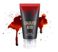 Maquillaje de sangre de Halloween | Sangre líquida que gotea | Sangre de vampiro realista | Spray de sangre falsa | Efecto de goteo realista de sangre falsa para Halloween en la ropa