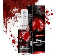 Maquillaje De Sangre Falsa: Sangre Con Efectos Especiales Para Halloween Y Teatro | Fórmula Realista Y Segura, Fácil Limpieza, Perfecta Para Heridas Sangrientas, Looks De Vampiro, Cosplay Y Maquillaje