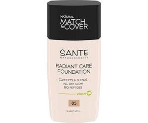 Maquillaje fluido radiant care 05 Neutral beige, Sante 30 ml
