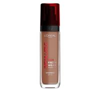 Maquillaje L'Oréal Paris, base líquida impermeable y duradera de FPS 25, Infaillible 32H Fresh Wear Make-up nº 392 Cool Dark, 30 ml