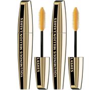 Maquillaje loreal Pars Voluminoso Millones de pestaas Mscara voluminante de colgeno maquillaje de ojo infundido amplificador de rmel 2 recuento