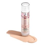 Maquillaje Makeup Revolution IRL Filter Longwear, cobertura media a total, acabado mate, duración 16 horas, F3, tonos claros a claros de la piel, 23 ml