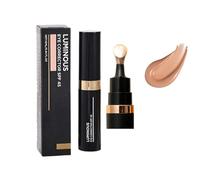 Maquillaje Mujer - Base Maquillaje Alta Cobertura & Corrector de color: Círculos oscuros, cobertura anti-edad, sin aceite para piel sensible/madura (03# Natura Color)