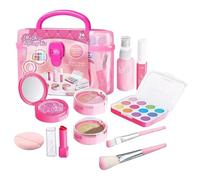 Maquillaje para niñas: portátil, juguetes para bebés, juego de fantasía | Regalo de cumpleaños al por mayor para niños, maquillaje, viajes y juegos