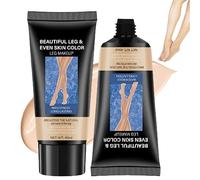Maquillaje para piernas a prueba de agua sin transferencia, maquillaje para piernas para cubrir venas, maquillaje para cubrir tatuajes, maquillaje para cubrir cicatrices de tatuajes (1 Piezas)
