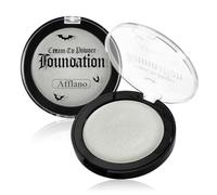 Maquillaje Plateado para Rostro y Cuerpo**, Base Semi-Mate, Cobertura Total, Duradero e Impermeable para Halloween, Maquillaje Escénico SFX, Disfraces de Payaso, Vampiro, Calavera Zombie