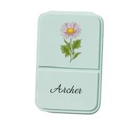 Maquillaje plegable portátil con espejo con soporte ajustable, pequeño bolso de mano rectangular con espejo para viajes y uso diario, elegante cosmético compacto, Green, Talla única