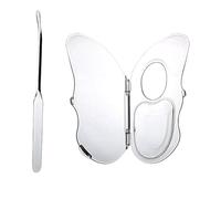 Maquillaje transparente | base acrílica transparente | base de maquillaje portátil para crema y sombra de ojos