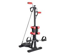 Máquina 2 en 1 para hacer ejercicio con barra de mango, entrenador cardiovascular, escalador de escaleras