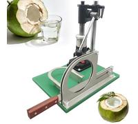 Máquina abridora vertical de coco con manijas simples/tres: máquina manual de apertura de orificios de coco, herramienta cortadora y peladora, para el hogar, bar, cocina, tiendas, frutas y mar Single