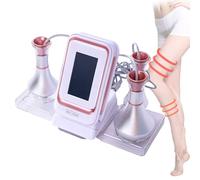 Máquina adelgazante 3 en 1, máquina de cavitación de 80K, dispositivo multipolar ultrasónico de radiofrecuencia de cavitación ultrasónica, máquina de belleza, quema de grasa, adelgazamiento