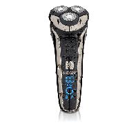 Afeitadora Haeger G-Man Ultra LED 3 Cabezales 90min Batería Litio Recortadora Waterproof