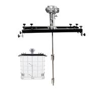 Máquina agitadora de pintura agitadora de aire de 1/2HP 3/4HP 1HP que reduce el tiempo de mezcla en un 80% para talleres de reparación de automóviles, fábricas de papel, bodegas, fábricas de tinte, 5
