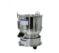 Máquina agitadora de tamiz eléctrica automática comercial, agitador de polvo de acero inoxidable de 200 mm/300 mm/400 mm, frecuencia 1400 veces/min, con malla 60+pantalla de malla 100+cubiert(400mm)