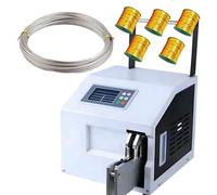 Máquina aglutinadora eléctrica para gestión industrial de cables y envasado de alimentos, sensor de alta sensibilidad, panel táctil de 4.3 pulgadas