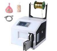 Máquina agrupadora automática con pantalla LCD y control inteligente, alambre dorado para supermercado, panadería, uso agrícola