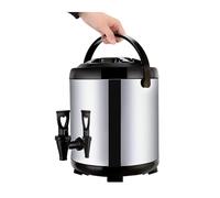 Máquina Agua, Dispensador De Agua Caliente Termico 6-20L Acero Inoxidable - Para Fiestas, Cafeterías Y Hogar Con Grifo De Seguridad - Ideal Para Café, Té Y Paella