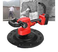 Máquina alisadora de cemento, limpiaparabrisas de mano de 1680 W para albañiles, herramienta de enlucido de alta eficiencia con batería de litio sin escobillas, incluye batería de 2500 mAh