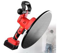 Máquina alisadora de mortero de cemento y hormigón con llana - Mezcladora de yeso eléctrica de 6 velocidades ajustables con carga por batería de litio para pulir paredes