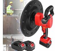 Máquina alisadora de paredes de cemento de alta eficiencia, limpiaparabrisas de mano de 1680 W para albañiles, herramienta de enlucido con batería de litio sin escobillas, ideal para acabado y alisado