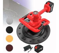 Máquina alisadora de paredes eléctrica, pulidora de velocidad ajustable, máquina alisadora de superficies de paredes de cemento de alta eficiencia, para alisar y pulir paredes,1Battery