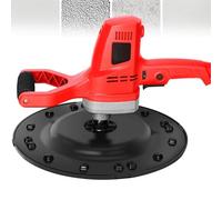 Máquina Alisadora De Paredes Lijadora De Yeso Eléctrica 1280W Industrial Pulidora De Mortero De Cemento Con 6 Velocidades Ajustables 80-200 RPM, Máquina De Alisado Para Paredes Y Techos