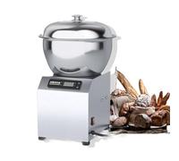 Máquina Amasadora Multifunción 2200w Con Bol De Acero Inoxidable Alimentario Y Tapa De Vidrio, 1500 Rpm，amasadora Espiral Para Pan Y Pizza