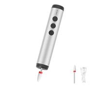 Máquina amoladora de uñas silenciosa, lámpara de doble propósito para uso profesional en el hogar, herramienta de aleación de aluminio, herramienta para el cuerpo, pulidor de uñas