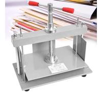 Máquina aplanadora manual A4, prensa de papel de alta presión de 1500 kg, prensa de encuadernación para libros, para oficina de recursos humanos y finanzas