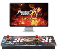 Maquina Arcade 2025 con 29.000 Titulos. Consola Arcade Que Incluye 6 Botones por Jugador, 2 joysticks Estilo Posibilidad de añadir Juegos Guardado de Partida