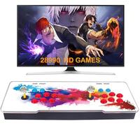 Maquina Arcade 2025.Consola de Juegos , 29900 Juegos, Juegos Retro, 2-4 Jugadores, Compatible con Juegos 3D para PC, proyector y TV