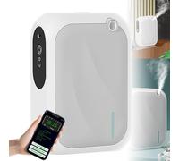 Máquina Aromática De 140 Ml Con Control De Aplicación Bluetooth: Temporizador De 4 Etapas, Pared/Escritorio Para Máquina Aromática Doméstica, Para El Hogar, Pasillo,Grey