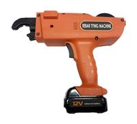 Máquina atadora de barras de refuerzo de es de litio, potencia de 12V, longitud del cable de amarre de 300-500mm, Adaptable a escenarios de construcción complejos