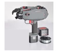Máquina atadora de barras refuerzo portátil, pistola for atar cables con batería 4-28mm, máquina flejadora acero inalámbrica, encuadernadora redonda, IWS-235 Altamente Eficiente