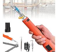 Máquina atadora de niveles de barras de refuerzo, herramienta automática portátil para atar barras de refuerzo con baterías de 6000 amh, herramienta de alicates giratorios recargables o anudado