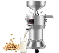Máquina automática comercial de leche de soja con molinillo de alta velocidad, separación de pulpa y alto rendimiento para instalaciones alimentarias