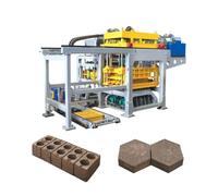 Máquina automática compacta para fabricar ladrillos para producción a pequeña escala: solución eficiente y que ahorra espacio para la fabricación de ladrillos