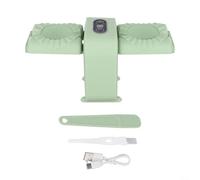 Máquina automática de albóndigas, máquina eléctrica de modelado y envoltura de raviolis, salida rápida, fácil de usar, cocina familiar (verde)