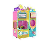 Máquina automática de algodón de caramelo comercial para lugares de eventos, fabricante de hilo dental de alta capacidad para ferias, carnavales y puestos de concesión