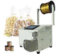 Máquina automática de amarre por torsión, máquina de sellado de alambre dorado de 3 a 32 mm, máquina de atar bolsas comercial, máquina de encuadernación de arnés de alambre, equipo de agrupación para