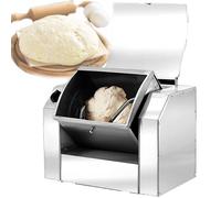 Máquina automática de amasado de masa, mezclador en espiral de alta potencia de 1100 W/1500 W para mezclar harina eficiente, ideal para panadería y uso comercial (8 kg)