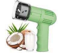 Máquina automática de apertura de coco, perforadora eléctrica con raspador, taladro inalámbrico para cocos jóvenes y maduros, herramienta de apertura profesional para uso doméstico y comercial